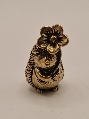 Süßer igel figur messing - igel,