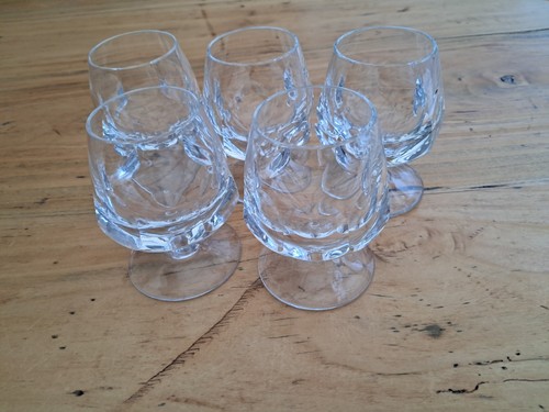 Cognacglas bleikristall - 5x,