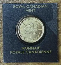 Canada maple leaf - maple, gold