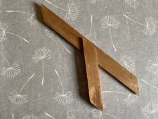 Antikes Schreiner Gehrmaß Gehrungswinkel Gehrungslehre aus Holz, 45° und 135°