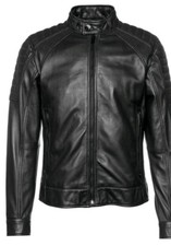 ⚡TOP SALE⚡NEU❗Geile STRELLSON Lederjacke CASE, Gr. L/XL, NP~449€, schwarz