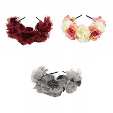 Blumenkrone Blumenkranz Blume Haarreif Stirnbänder Haarkranz Mädchen Damen