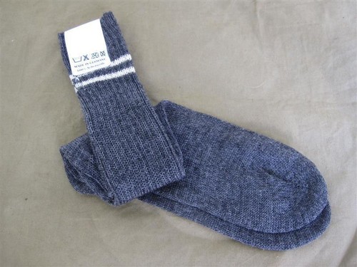 Stiefelsocke grau 2 - wh,