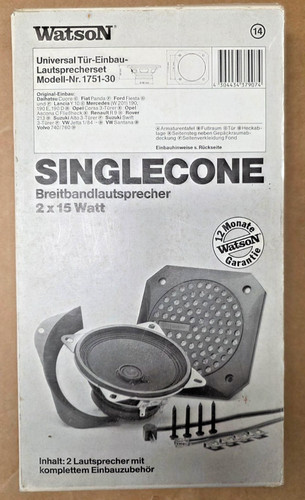 Watson singlecone - watson,