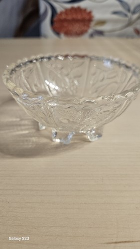 Vintage gewelltes pressglas - vintage,