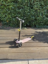 Cityroller Scooter Tretroller, Höhenverstellbar, Rosa