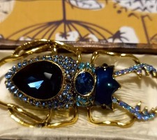 Brosche Insekt Käfer Neu