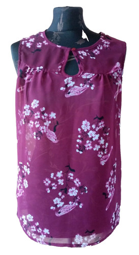 Boulevard bluse s - bluse,, lila