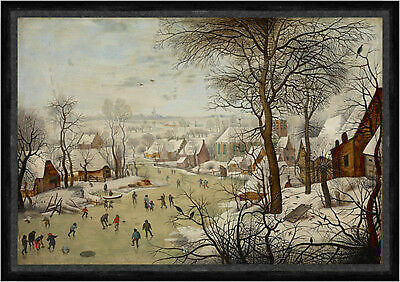 Winter landscape with - winter,
