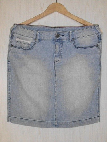 Jeansrock kurz blau stone - blau,,