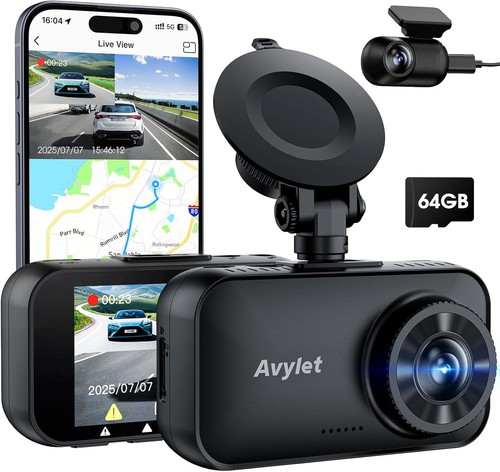 Dashcam ips dual - dashcam, 4k