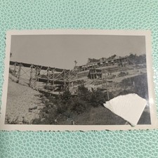 Original Foto Reichsautobahn Autobahn Stuttgart Baustelle Architektur Brücke