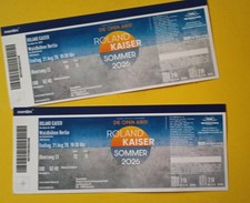 Roland Kaiser 2 Tickets Berlin