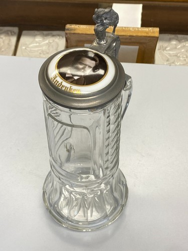 Antiker bierhumpen krug glas - antiker,