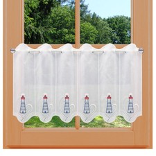 Maritime Scheibengardine