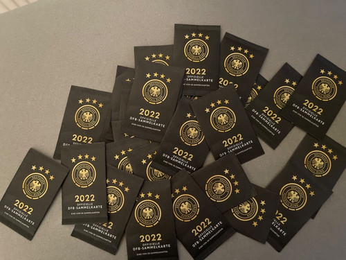 Rewe dfb sammelkarten 2022 - dfb, wm