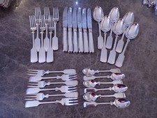 Robbe & Berking ALT-SPATEN Menübesteck für 6 Personen 30 Teile 150er TOP  !