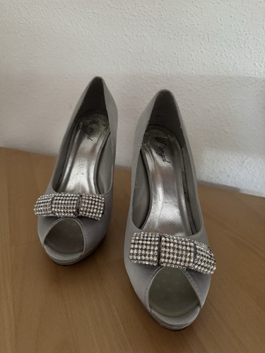 Peep toes silber high - toes, heels