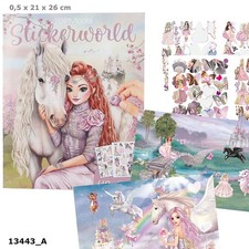 Stickerbuch mädchen topmodel - stickerbuch,