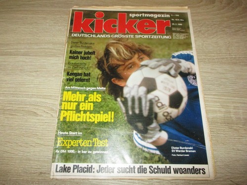 Kicker 1980 80 dieter - kicker, 16/80