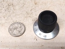 Nice Black Aluminum Rim Knob /