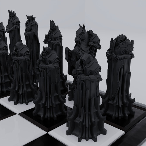 Hochwertiges schachfiguren set - hochwertiges,