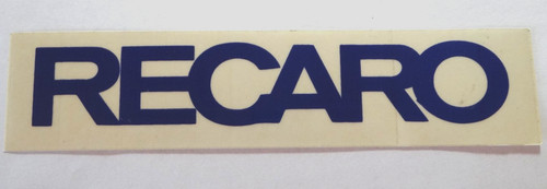 Werbe aufkleber recaro logo - werbe-aufkleber,