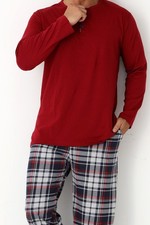 Herren Schlafanzug Pyjama-Set