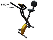 L-NOW LD-988 X-Bike Heimtrainer klappbar leise Fitnessgerät für Zuhause