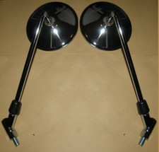 Spiegelpaar für Suzuki GN 125  NF41A Bj. 1994 - 1999 links + rechts