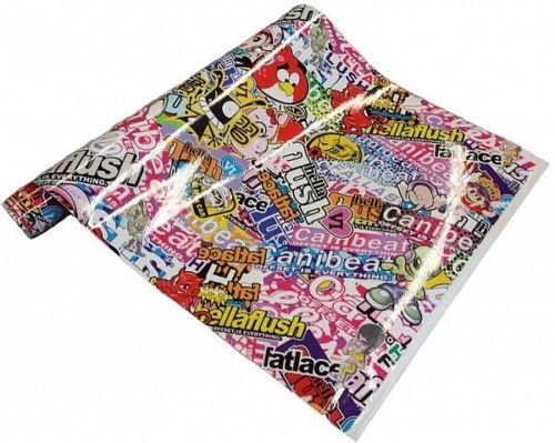 Stickerbomb folie - stickerbomb,