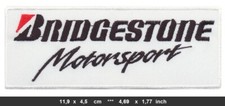BRIDGESTONE Aufnäher Patch Auto Motorrad Reifen tires Motorsport Formel 1 F1 v1