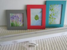 Tchibo TCM 3 X Bilderrahmen + Bilderrahmenleiste Stellen / Hängen Deko Wanddeko