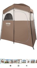 VEVOR Duschzelt Toilettenzelt Umkleidezelt für 2 Personen
