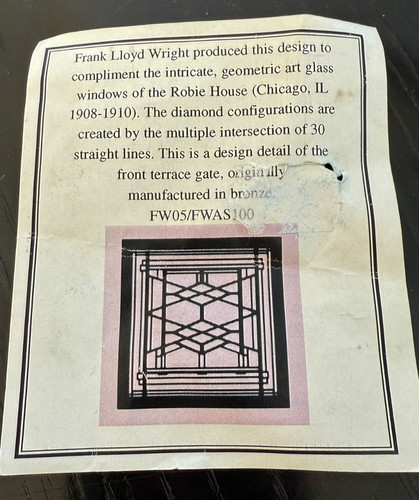 Design frank lloyd - frank,