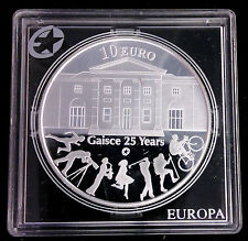 IRLAND - EIRE - 10 EURO IN SILBER 2010 - GAISCE 25 Jahre - SELTEN!!!!