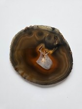 Achat Scheibe - ca.  13 x 11 x