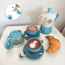 Kinder-Spiel-Kaffeeset – Geschirr für Puppenhaus, Outdoor-Küche & DIY🫖☕️