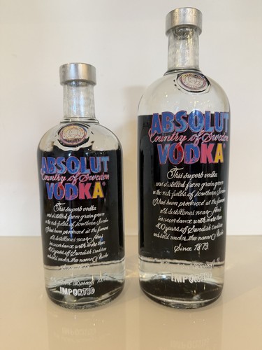 Absolut vodka warhole set - vodka,