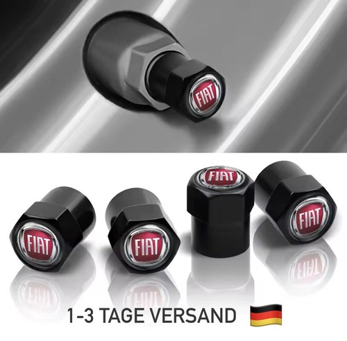 Fiat ventilkappen auto - 4x,
