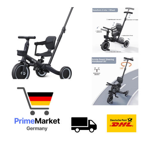 Kleinkinder dreirad 5in1 - kleinkinder,