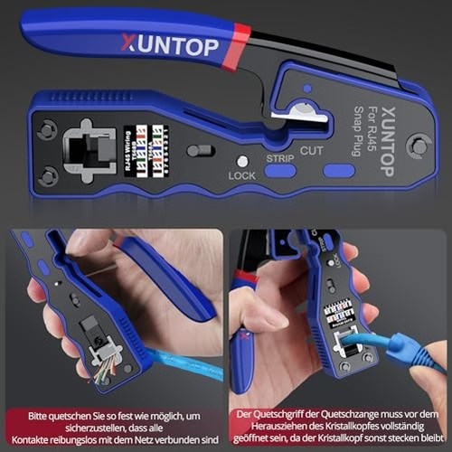 Crimpzange rj45 - crimpzange,