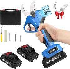 Seesii 40MM Akku Astschere 21V Elektrische Gartenschere Ladegerät Baumscheren