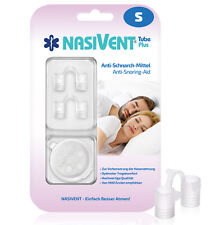 Nasivent Tube Plus - Anti Schnarch Mittel - Größe S - 2er Set