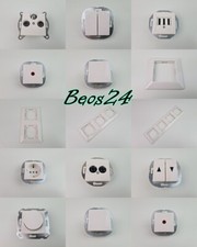 Düwi Standard Quadro / Fortuna Alpinweiß Schalter / Steckdosen / Abdeckrahmen