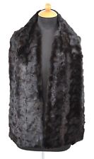 Z480 NERZSTOLA NERZ ECHT PELZ STOLA NERZ KRAGEN FELL - MINK FUR COLLAR STOLE
