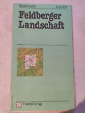 Wanderkarte DDR Feldberger Landschaft 