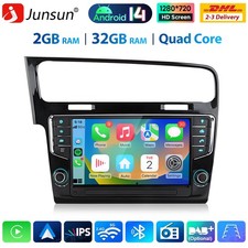Autoradio Für VW Golf VII MK7 2013-2020 Android 13 Carplay GPS Navi DAB+ SWC DSP