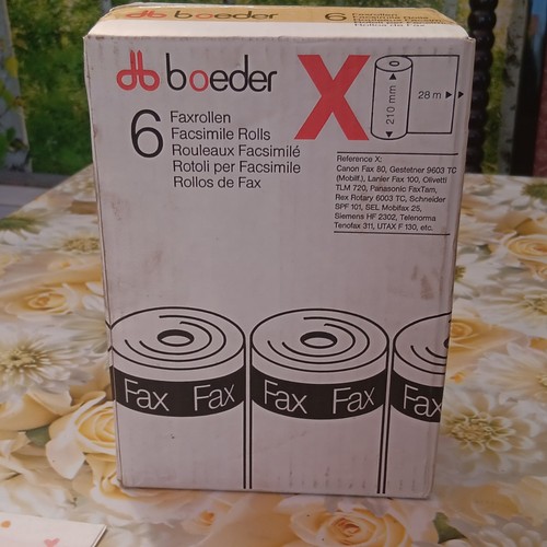 Boeder telefaxpapier - boeder, q