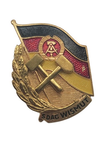 Ddr abzeichen sdag wismut - ddr,